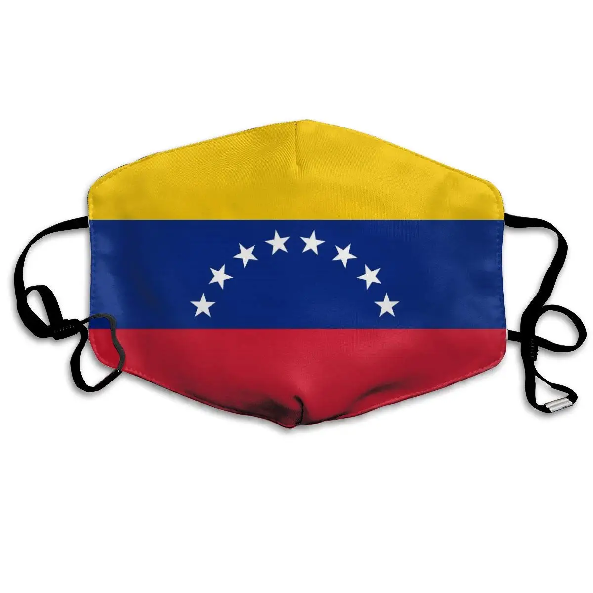 

Маска для лица для ежедневного Наряжаться Венесуэла флаг Анти-пыль-муфельная печь Моющиеся Многоразовые праздник половина маски для лица д...