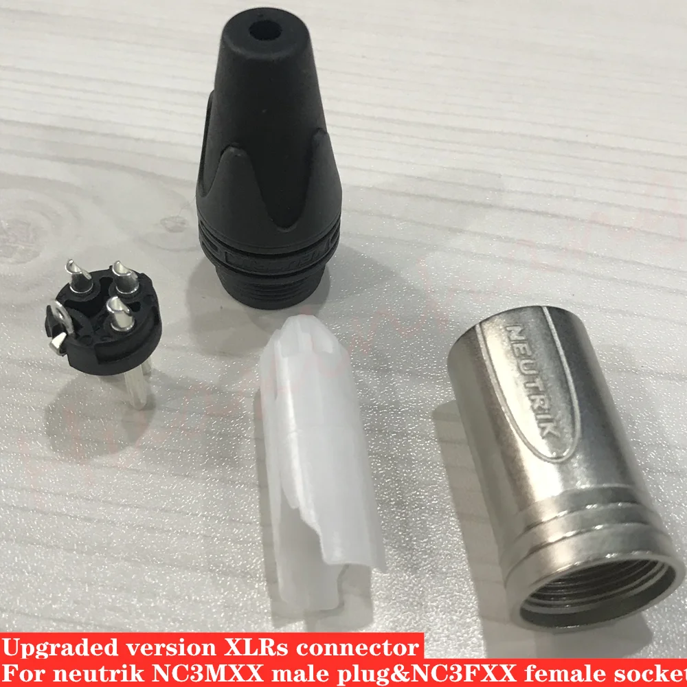 20 шт./лот 10 шт. NC3MXX и 10 шт. NC3FXX для NEUTRIK мужской и женский набор 3 Pin XLR разъем withe высокое качество