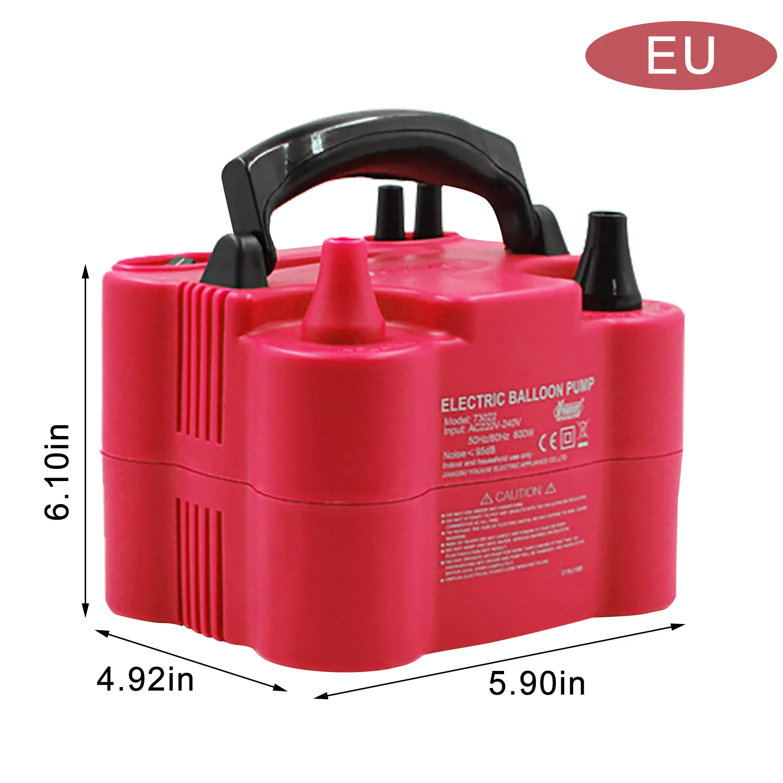 

EU Plug Balloon Pump Double Hole AC Electric Air Balloons Pump Air Compressor Inflatable Balloon Pump Air Blower