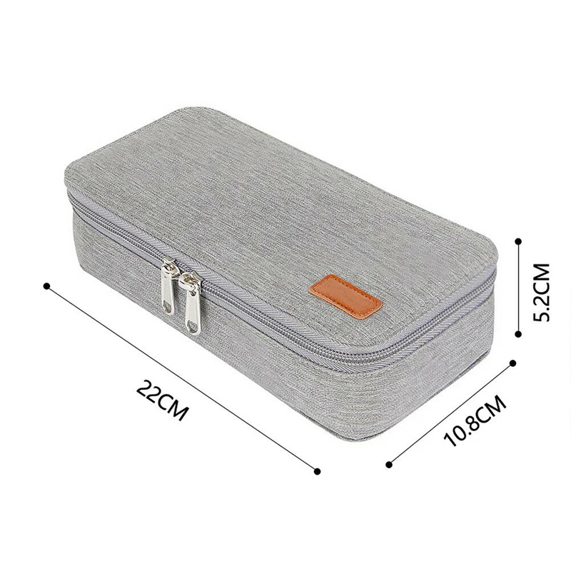 Косметичка пенал на молнии ручка коробка сумка для хранения Органайзер