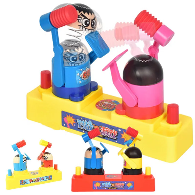 Смешная Шутка детская борьба сражение Антистресс игрушка бокс взаимодействие