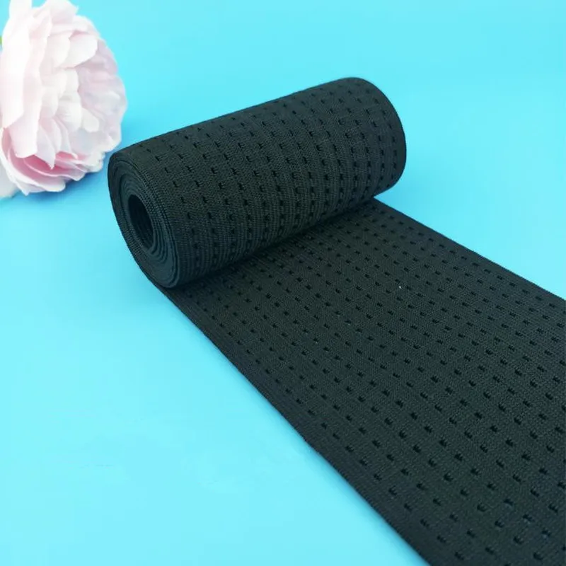 10 см широкая сетчатая эластичная лента s для швейных аксессуаров DIY Детский пупочный пояс мягкая резиновая эластичная лента Полиэфирная тесьма