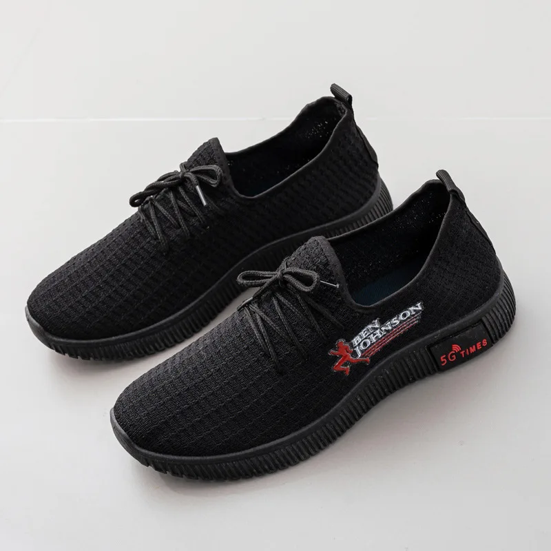 

Sneakers Men Mesh Breathable Running Sport Shoes Unisex Light Soft Thick Sole Hole Couple Shoes Athletic Sneakers Women Shoes