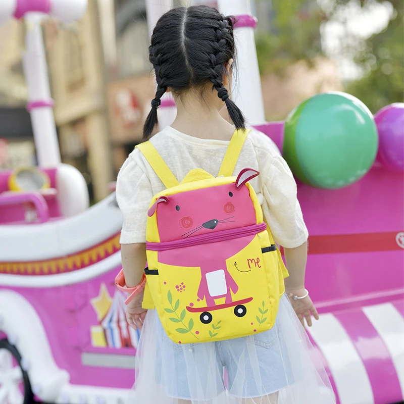 2020 New 3D Children School Bags for Girls Boy Children Backpacks Kindergarten Cartoon Animal Toddle Kids Backpack for 2-5 years