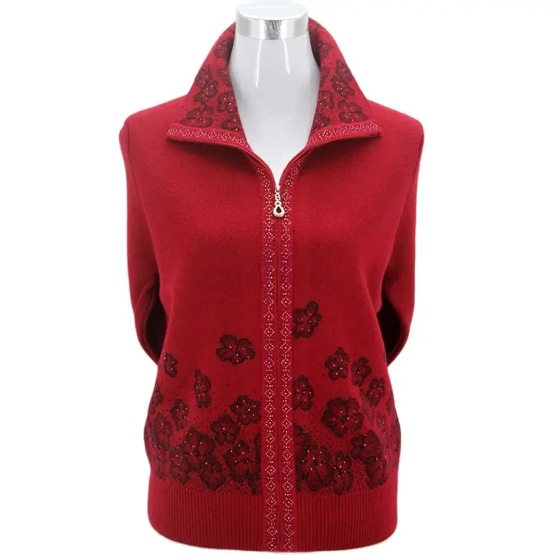 2021 Женская одежда для женщин среднего и старшего возраста зимнее утепленное