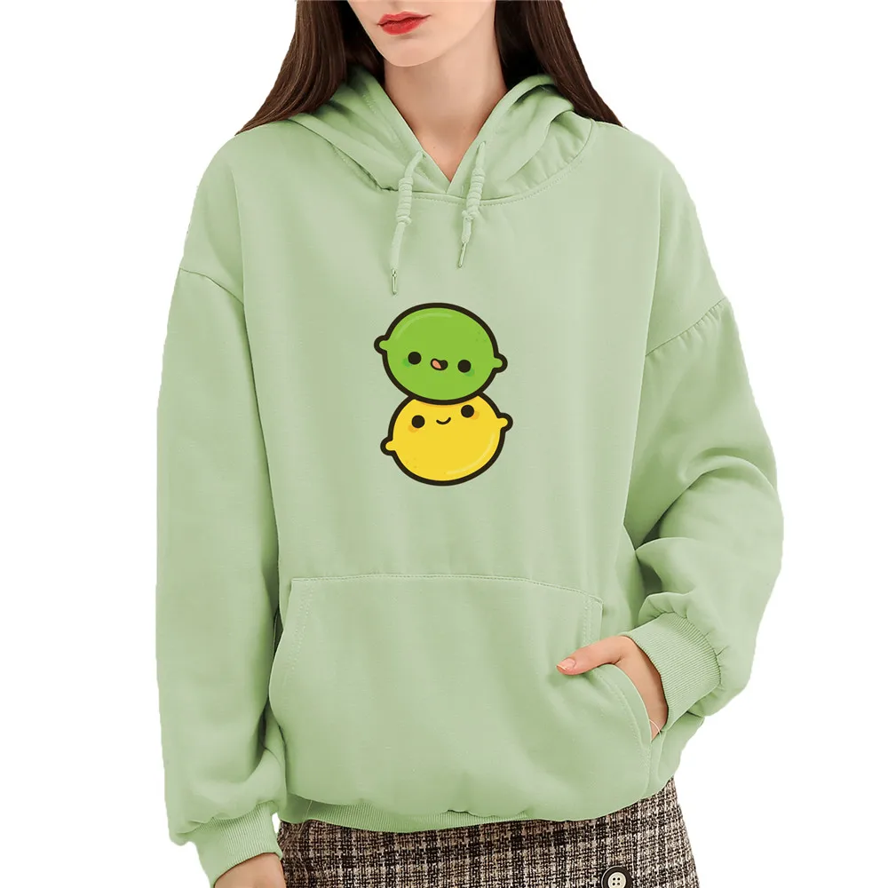 Kawaii кофты с капюшоном героями мультфильмов Рисунок со Размеры d одежда в стиле