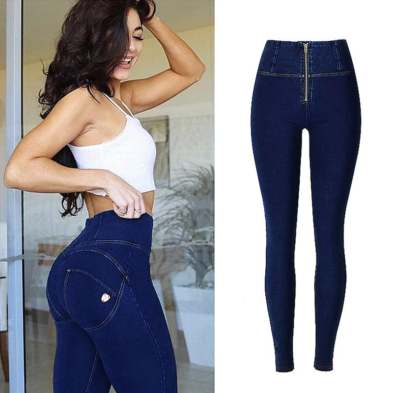 LORDLDS Women Jeans High waist Push Up Skinny Black Blue Denim Pencil Pants trousers Casual Clothing for women 2019 | Женская одежда
