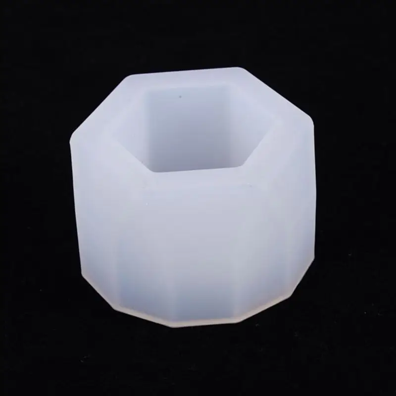 

2021 New Crystal Epoxy Resin Mold Hexagon Cup Casting Silicone Mould Craft Making Tool