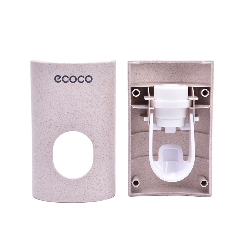 

Automatic Toothpaste Dispenser Dust-proof Toothbrush Holder Wall Mount Stand Bathroom Accessories Set Toothpaste Squeezers
