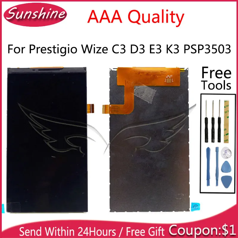 ЖК дисплей для Prestigio Wize C3 D3 E3 K3 PSP3503 DUO PSP3505 PSP3509 с дигитайзером переднее стекло