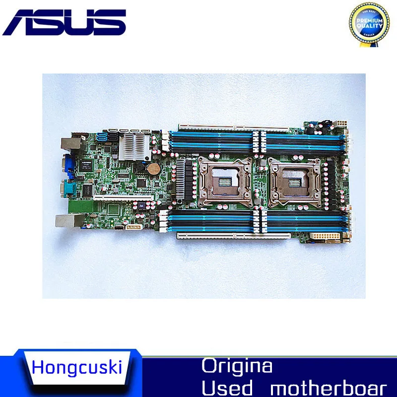 Для ASUS Z9PE-D16 б/у оригинальная материнская плата разъем LGA 2011 DDR3 X79 для настольного
