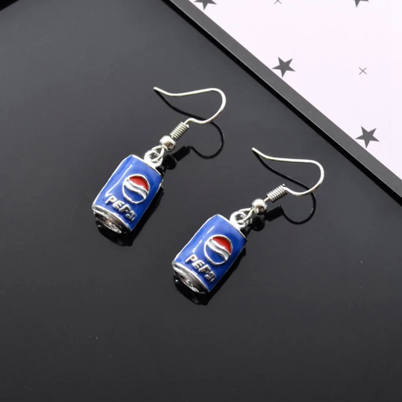 New Creative Simple Coke Bottle Earrings Personalized Cute Handmake For Woman Jewelry Gift | Украшения и аксессуары