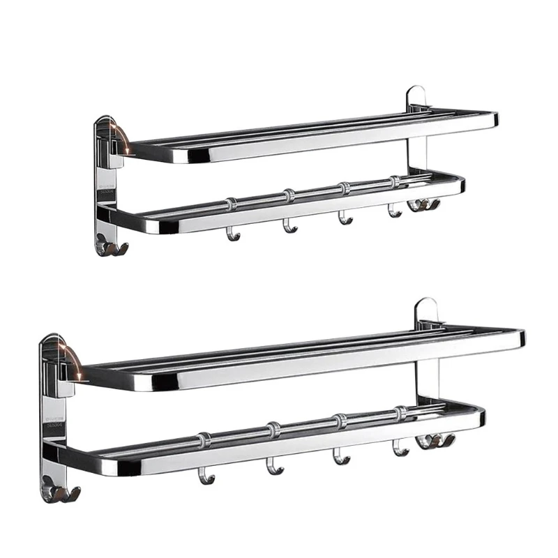 

Настенная складная вешалка для банных полотенец, из нержавеющей стали