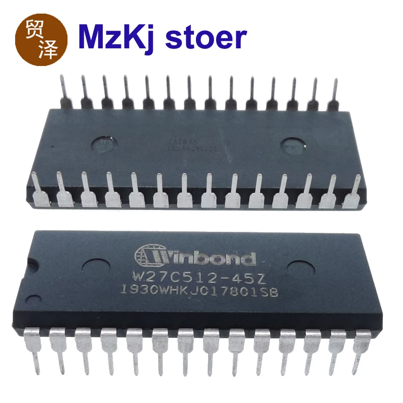 

10PCS New W27C512-45Z W27C512-45 27C512 DIP28