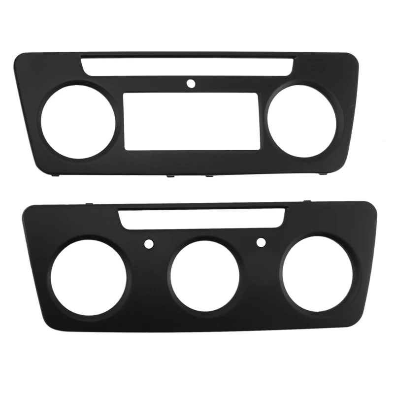 2 Din 10 1 дюймовая Автомобильная панель Fascia Для SKODA OCTAVIA 2007-2014 стерео радио Панель DVD