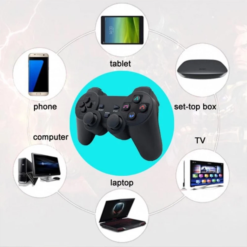 

1 шт. геймпад Android беспроводной Bluetooth контроллер для Playstation 3 контроллер геймпад для PS3 Джойстик геймпад для телефона