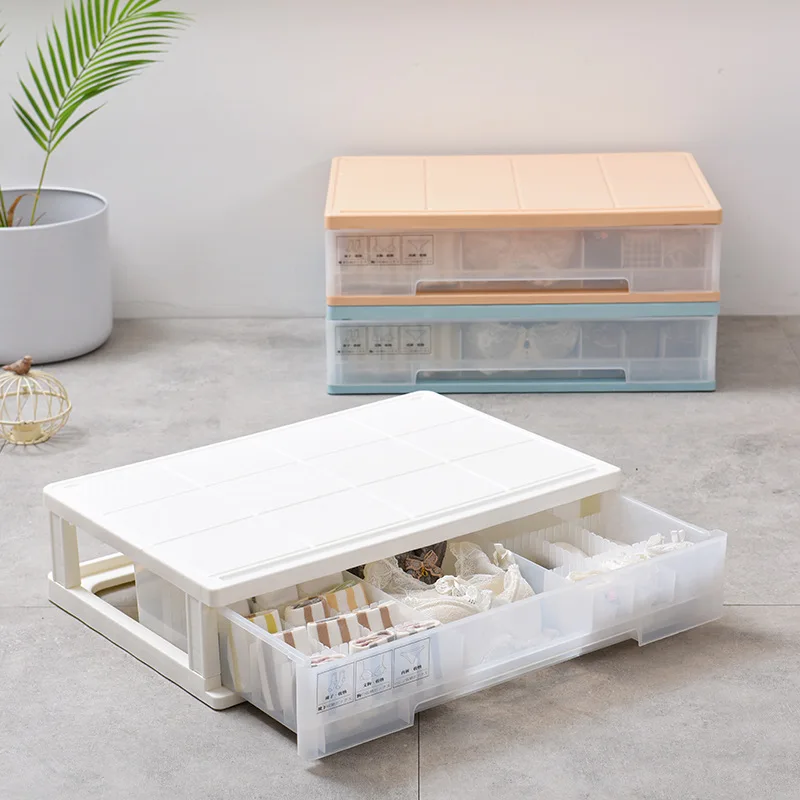 Ящик для хранения нижнего белья 3 в 1 пластиковый ящик сетчатый органайзер