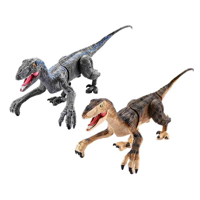 

Динозавр Rc прогулочный электромобиль Raptor в натуральную величину Велоцираптор детские игрушки интеллигентая (ый) животных симуляция Дистан...