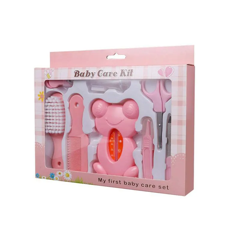 8 pcs pink Для новорожденных детей безопасные ножницы для ногтей удобный детский ежедневный инструмент для ногтей Резак для пальцев триммер для новорожденных детей - Цвет: 8 pcs pink