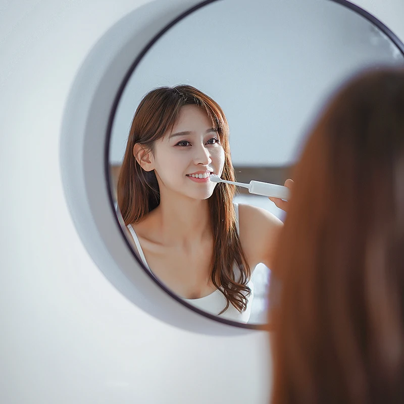 ZHIBAI USB перезаряжаемая электрическая зубная щетка Автоматическая домашняя IPX7