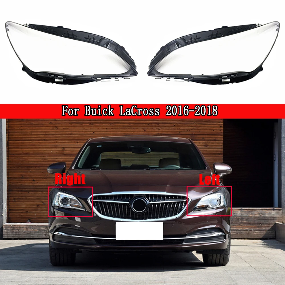 Car Lamp Shell Masks Front Headlight Cover Lens Glass Headlamps Transparent Lampshade For Buick LaCross 2016 2017 2018