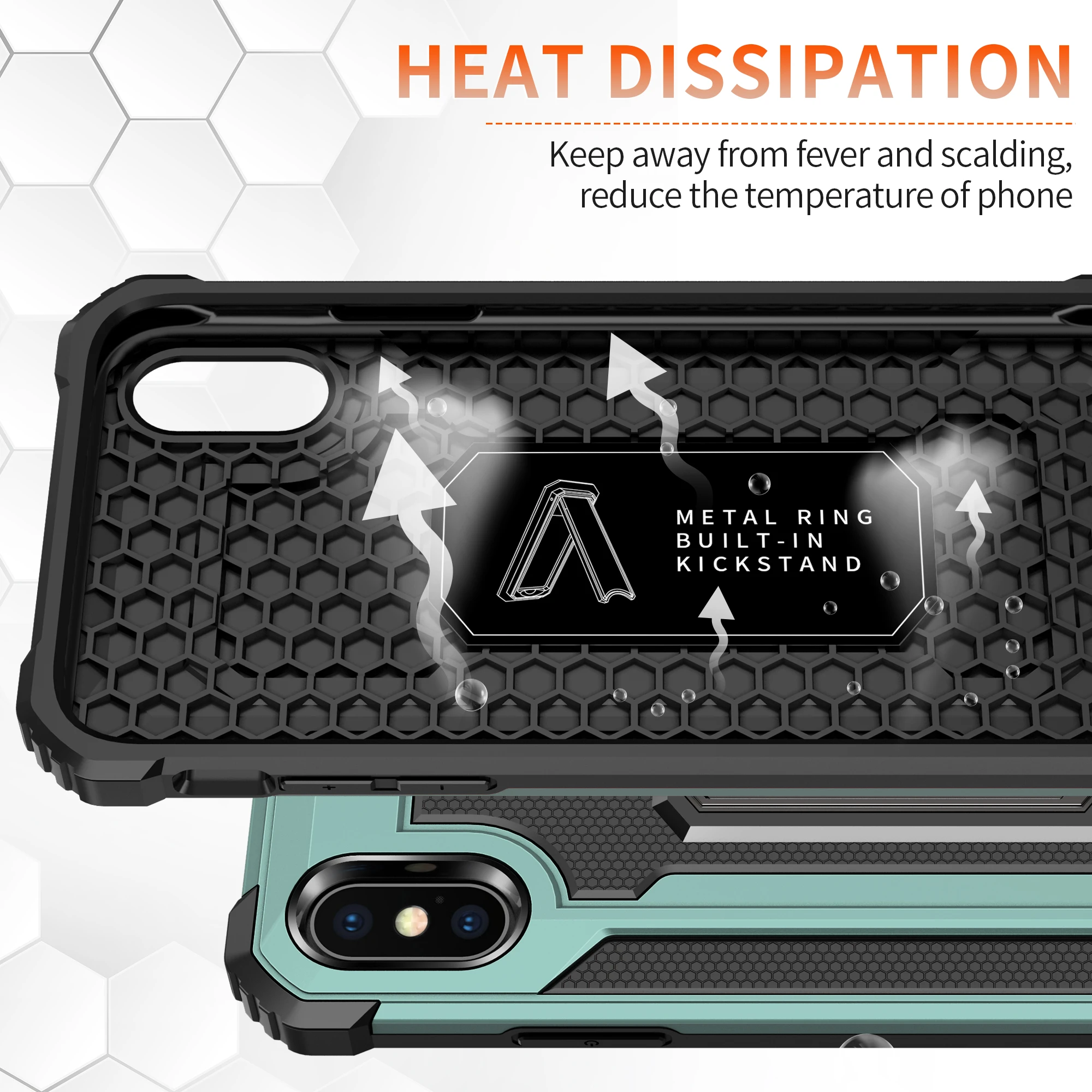 

Luxury Rugged Armor Phone Case For Huawei P Smart Prime 2019 Z Honor 8A 7S Y9 Y7 Y6 Y6S Y5 2018 Shockproof Metal Stand PC Cover