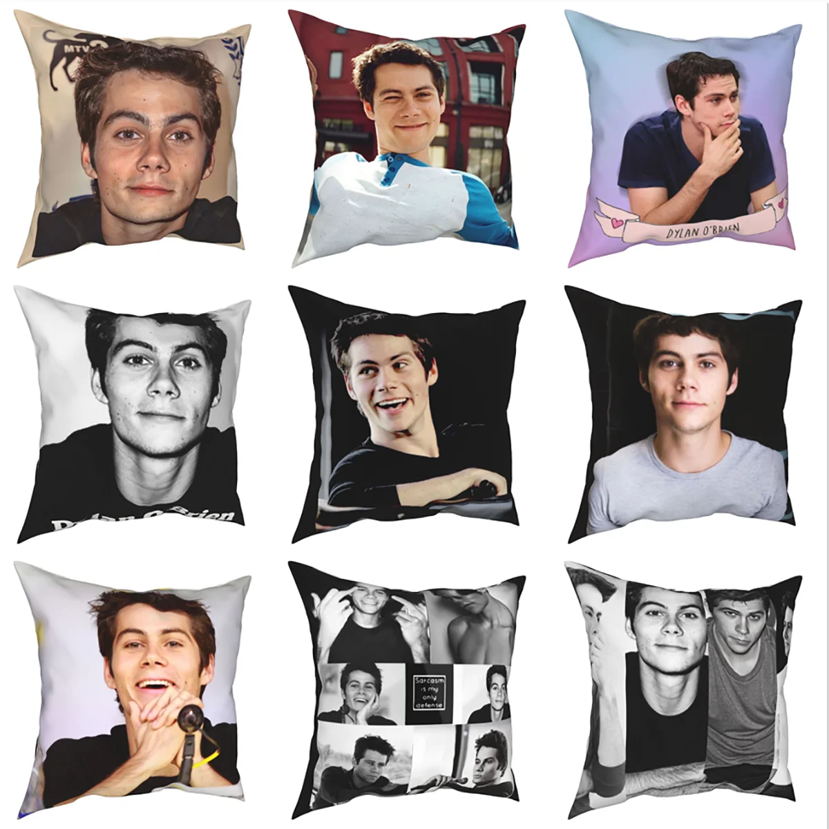HD Dylan O'Brien Pillowcase Cushion Cover Decoration Teen Wo