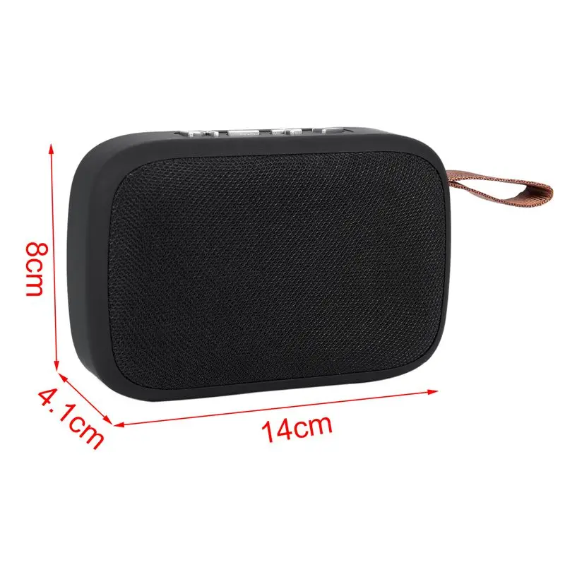 G2 Portable Bluetooth Speaker with HD o Stereo Wireless Speakers FM Radio Better Bass Support Micro-SD/TF Card / USB | Электроника