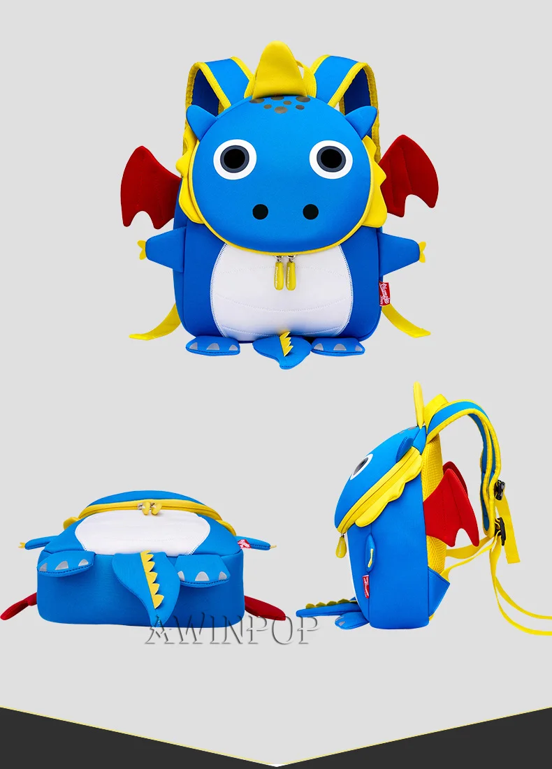 3D Fire Dragon детские школьные ранцы для мальчиков водонепроницаемый дизайнерский школьный рюкзак детский школьный рюкзак для девочек лучший подарок для малышей