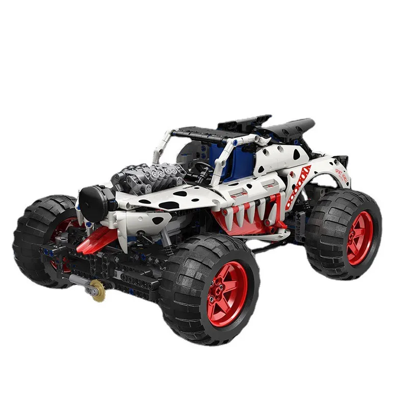 

2021 MOC Game Model Car SUV High Tech Technical Children's Car Building Block Toy Car Electric Remote Control Car