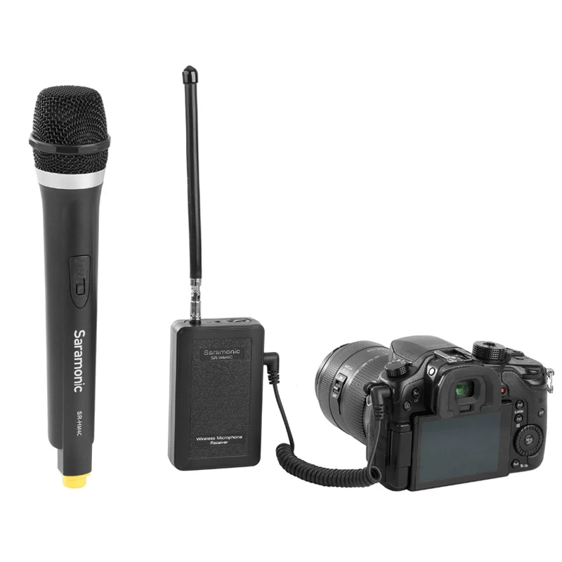 Saramonic SR WM4CA профессиональный беспроводной ручной микрофон для Canon Nikon Sony DSLR Camera Camcorder Youtube Video|Микрофоны| |