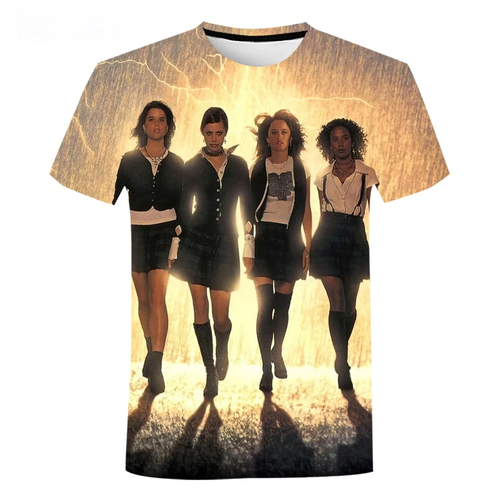 

Новинка 2021, модная футболка с 3D принтом The Craft Legacy, мужские женские футболки с круглым вырезом и коротким рукавом, повседневные универсальные...