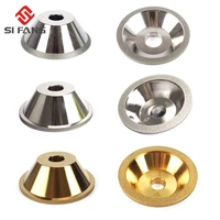 diamond grinding wheel cup electroplate grinder cutter grinding disc for tungsten steel milling cutter tool sha