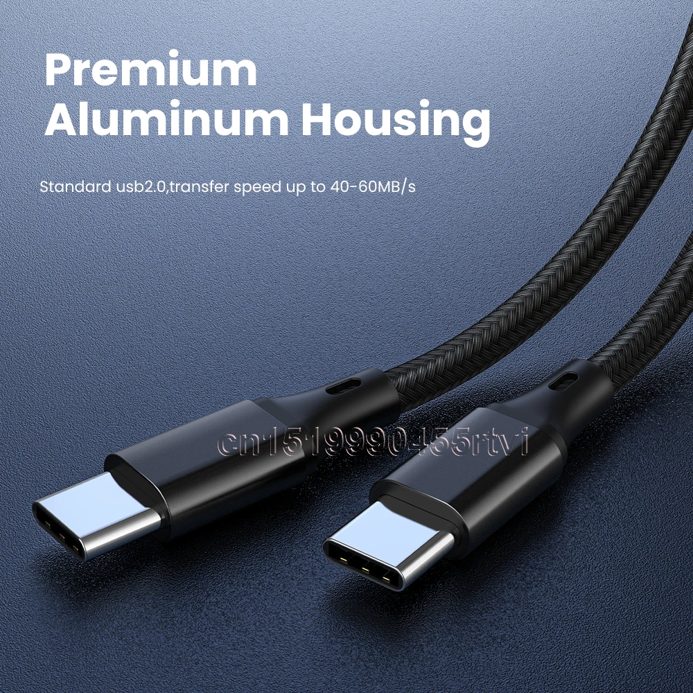 PD 60 Вт USB Type C кабель Qulck QC3.0 Быстрая зарядка для Xiaomi Samsung Huawei провод передачи данных