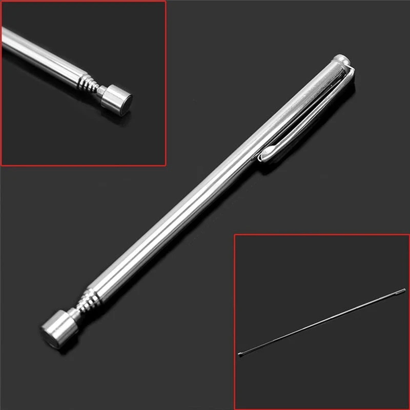 

Mini Portable Telescopic Magnetic Magnet Pen Handy Tool Capacity For Picking Up Nut Bolt Extendable Pickup Rod Stick