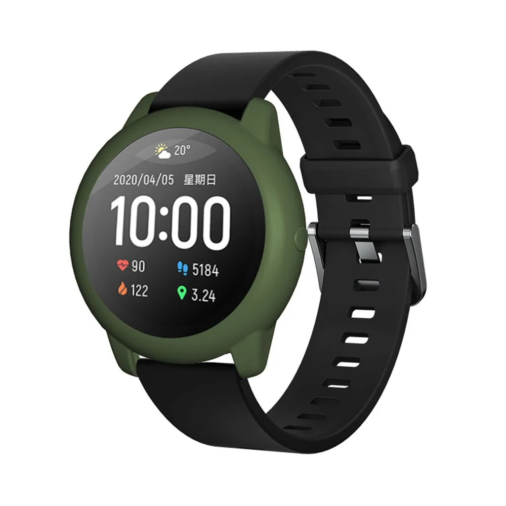 Мягкий тонкий защитный чехол для часов Xiaomi бампер из ТПУ Для Haylou solar LS05 аксессуары