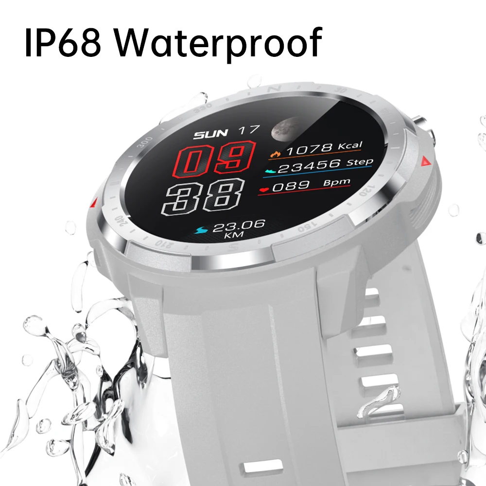 

LYKRY L20 Smartwatch 1.3inch Screen 450mAh Battery Bluetooth-compatible Call IP68 Waterproof Men Watch Women Fitness For Android