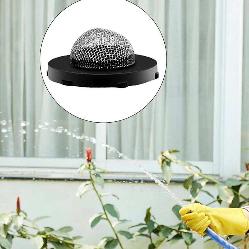 80 шт. фильтр для шланга из нержавеющей стали шайба впускного экран садового и