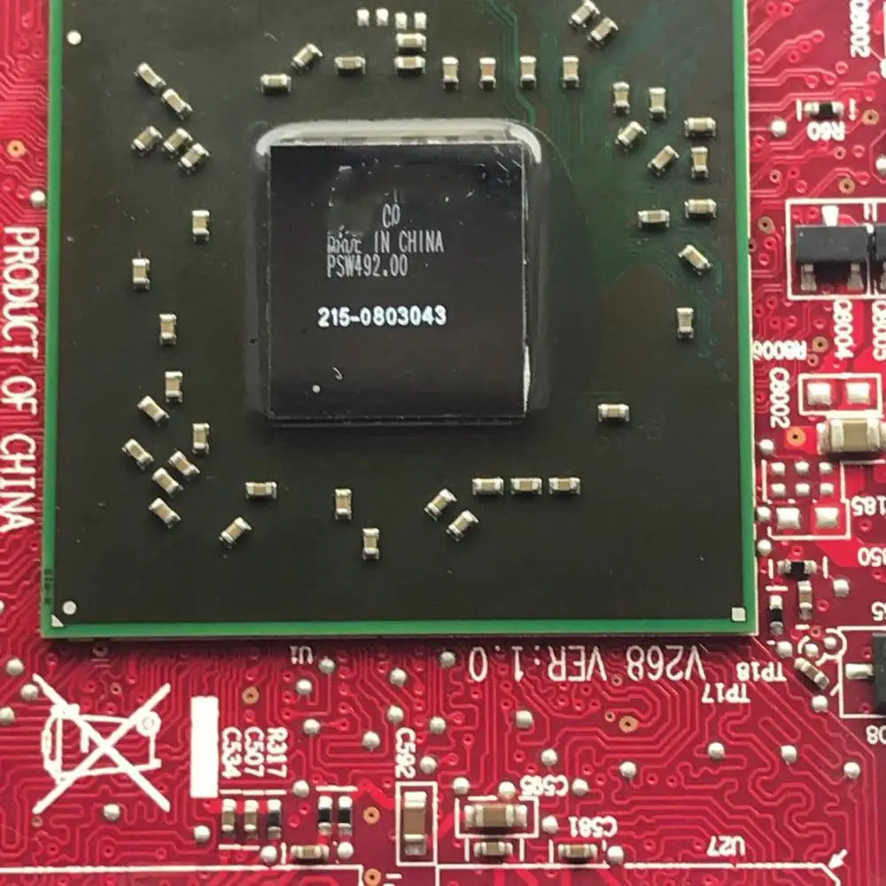 HD7650A 215 0803043 видеокарта для HP HD 7650A MXM 2 ГБ DDR3 GFX Мобильная 671864 002|Платы расширения| |