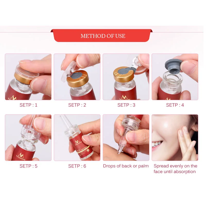 Сыворотка для лица с шестью пептидами от морщин и увлажнения | Красота здоровье