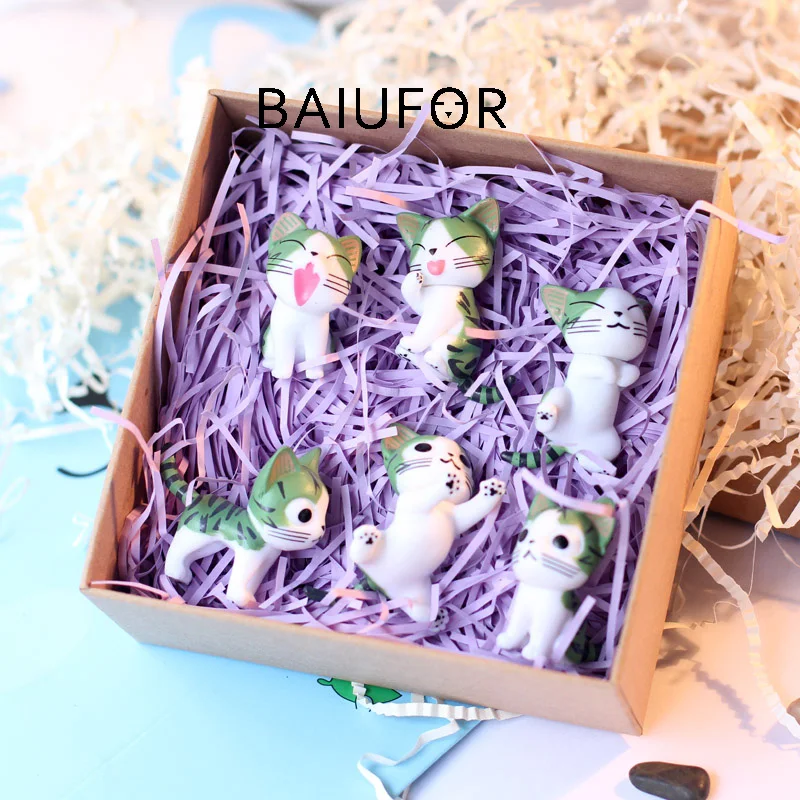 Миниатюрный счастливый кот BAIUFOR рождественский подарок для детей аксессуары