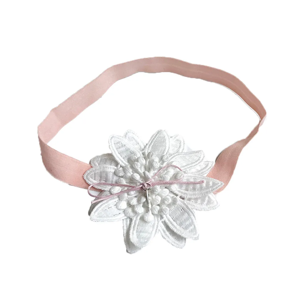 Baby Headband Hair Sharp Angle Flower Ribbon Newborn Toddler Turban Haarband Accessories Bandeau Bebe Fille | Детская одежда и