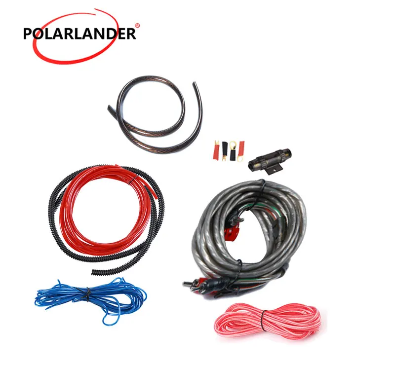 4GA силовой кабель 2019 новый комплект для установки 60 ампер держатель