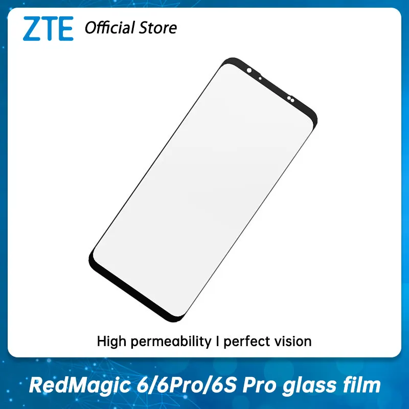 

Nubia Red Magic 6 6Pro Glass Film Protect Phone Screen Full Screen Glass Film FOR Nubia RedMagic 6s Pro 6.8 inch Screen