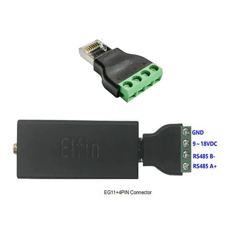 Elfin EG11 устройство с последовательным портом сервера для подключения к сети GPRS Modbus