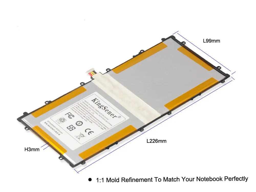 KingSener 3,75 V 9000mAh SP3496A8H батарея для samsung Google Nexus 10 GT-P8110 HA32ARB P8110 батареи планшета+ бесплатный инструмент