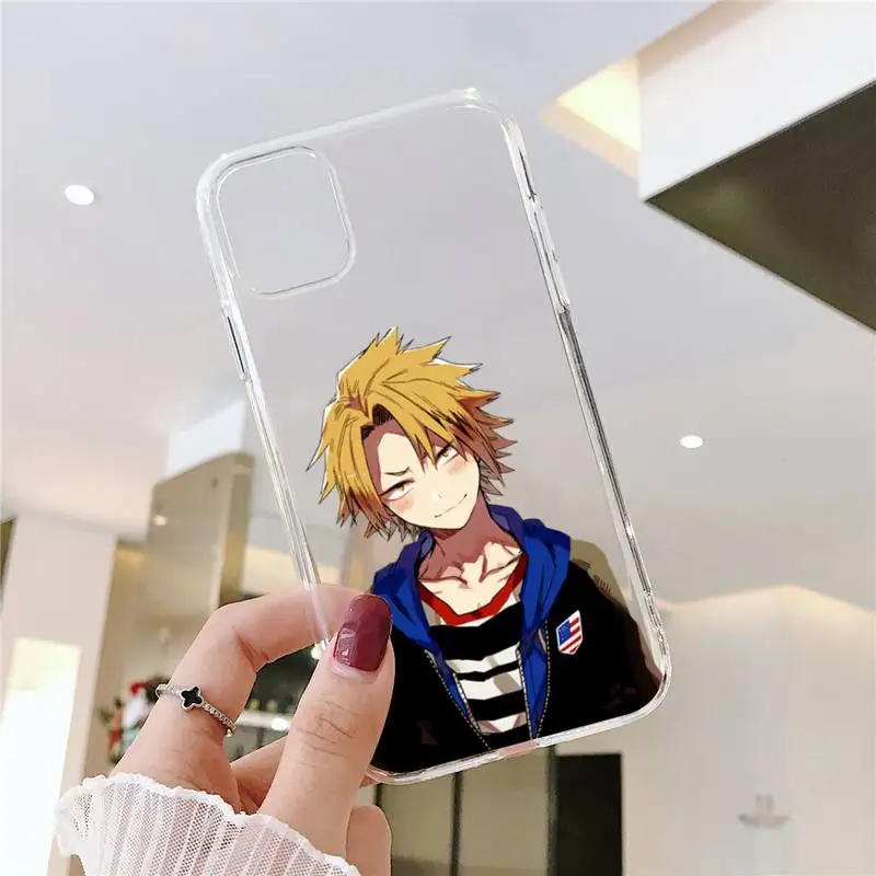 

Boku My Hero Academia Phone Case Transparent soft For iphone 5 5s 5c se 6 6s 7 8 11 12 plus mini x xs xr pro max