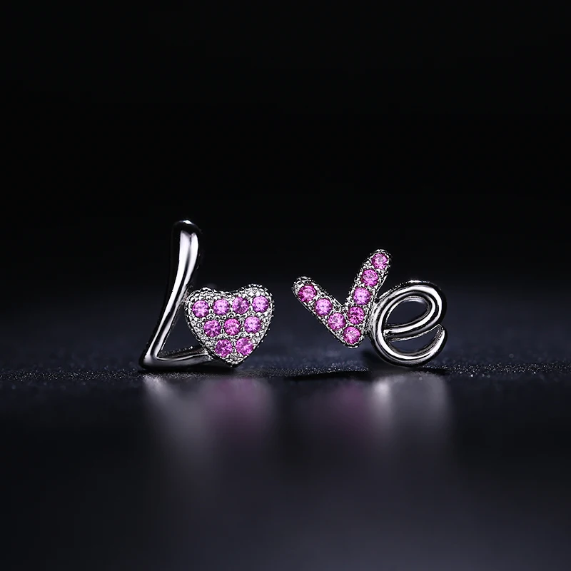 Женские серьги гвоздики с фианитом AAA PHOEBEJEWEL уникальные серебряные для свадьбы