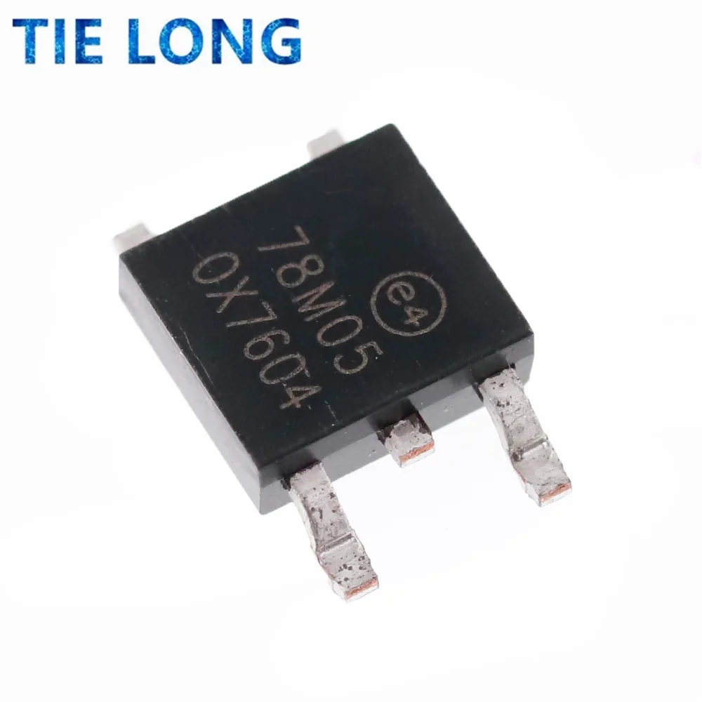 10 шт. L78M05CDT TO252 L78M05 TO-252 78M05 новые и ИС регуляторы положительного напряжения |