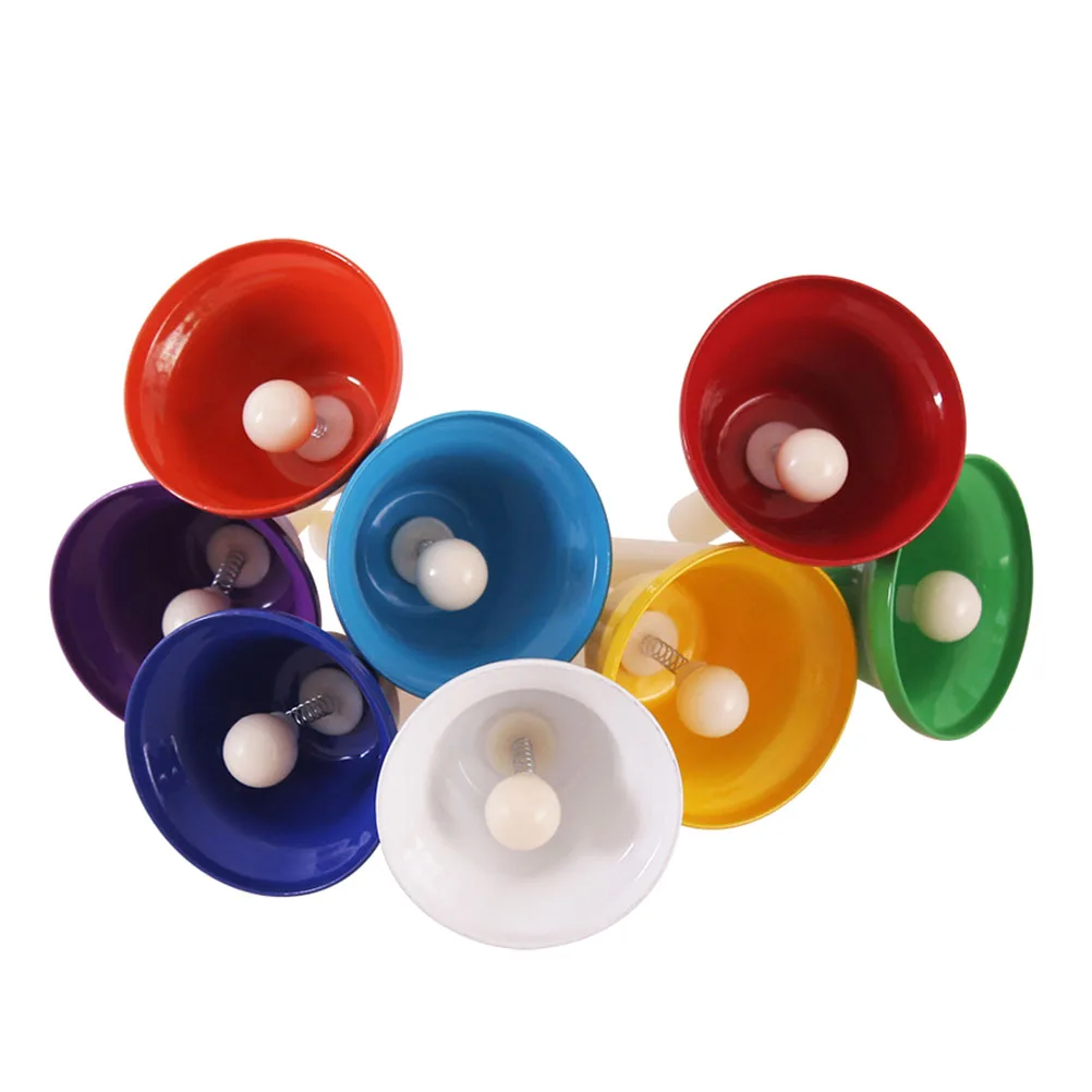 

8pcs Bright Children Percussion Instrument Melody Clock Music Enlightenment Toy